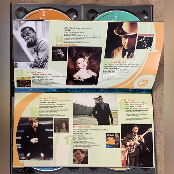 1999’s Ultimate Grammy Awards 4 CD Long Box Set & Book - Picture 9 of 9